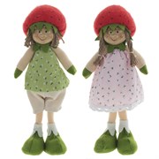 Игрушка набивная "Девочка/Мальчик", L14 W8 H36 см, 2в.