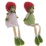 Игрушка набивная "Девочка/Мальчик", L13 W8 H45 см, 2в.