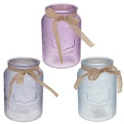 Ваза, L11 W11 H17 см, 3в.