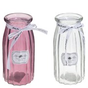 Ваза, L9 W9 H20 см, 2в.