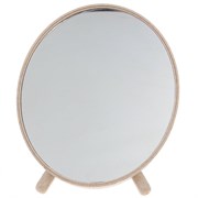 Зеркало настольное, L15,5 W7 H19 см
