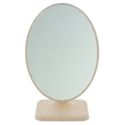 Зеркало настольное, L15 W11 H22 см