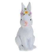 Фигурка декоративная "Заяц", L7,5 W10,5 H18 см