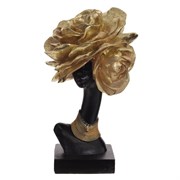 Фигурка декоративная "Африканка", L16 W16 H27 см