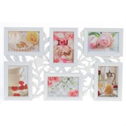 Фоторамка для 6 фото, L52 W2 H32 см