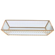 Поднос декоративный,  L31 W20 H5 см