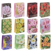 Пакет подарочный, L14 W6,5 H20 см, (в ассорт.)