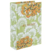 Шкатулка-книга с кодовым замком, L18 W7 H27 см