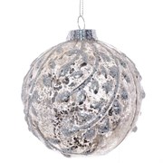 Украшение новогоднее Шар "Винтаж", D 8 см, L8 W8 H8 см