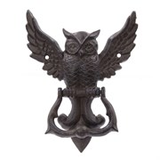 Дверной молоток "Сова", L14 W3 H18 см