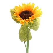 Цветок искусственный "Подсолнух", L25 W25 H105 см