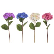 Цветок искусственный "Гортензия", L15 W15 H48 см, 4в.