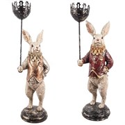 Подсвечник, L11 W11 H36 см, 2в.