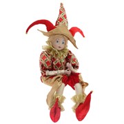 Игрушка набивная "Клоун"  (с музыкой и функцией движения),  L31 W16 H67 см
