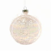 Украшение новогоднее "Шар", D 10 см, L10 W10 H10 см