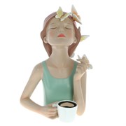 Фигурка декоративная "Девочка", L18 W14 H27 см