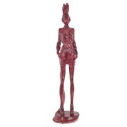 Фигурка декоративная "Зайчиха", L9,5 W8 H41 см