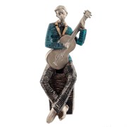 Фигурка декоративная "Гитарист", L14 W10 H27 см