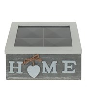 Шкатулка для чайных пакетиков, L18 W18 H8,5 см