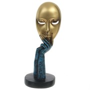 Фигурка декоративная "Маска", L10 W10 H28 см