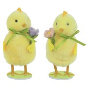 Фигурка декоративная "Цыпленок", L6 W7 H10 см, 2в.
