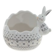 Конфетница "Заяц", L14 W11 H12 см