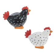 Фигурка декоративная "Курица", L9 W5 H7 см, 2в.