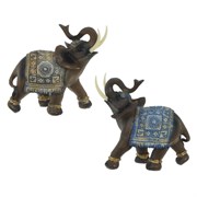 Фигурка декоративная "Слон", L21 W9 H20 см, 2в.