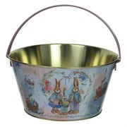 Изделие декоративное "Ведерко пасхальное", 1850 мл, L21 W19 H10 см