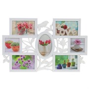 Фоторамка для 7 фото, L53 W2 H33,5 см