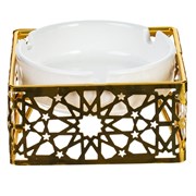 Пепельница, L9,5 W9,5 H5,5 см