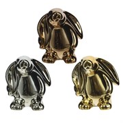 Фигурка декоративная "Заяц", L6 W6 H7 см, 3в.