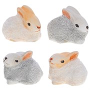 Фигурка декоративная "Заяц", L9 W6 H7 см, 4в.