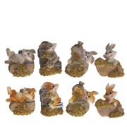 Копилка "Заяц", L8 W6,5 H9 см, 8в.