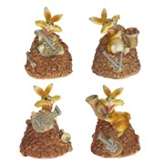 Копилка "Заяц", L8,5 W8 H9,5 см, 4в.