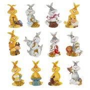 Копилка "Заяц-знак зодиака", L8,5 W6 H13 см, 12в.