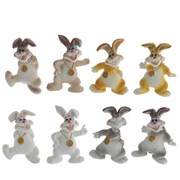 Магнит "Заяц",  L5 W3 H6,5 см, 8в.