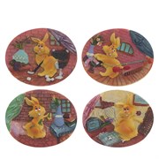 Магнит "Заяц", L8 W1 H7 см, 4в.