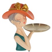 Фигурка декоративная "Девушка", L28 W25 H28 см