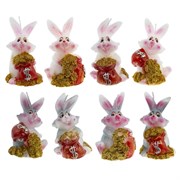 Свеча "Заяц", L5 W5 H7 см, 8в.