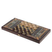 Игра настольная 2 в 1 "Рыцарь-21" (нарды, шашки), L50 W25 H4 см
