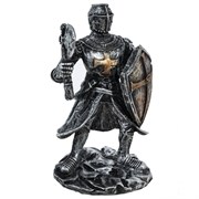 Фигурка декоративная "Рыцарь", L9 W7 H15 см