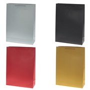 Пакет подарочный (бумага, плотность 210г/м2, блок 12шт),L40 W15 H55 см, 4в.