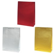 Пакет подарочный (бумага, плотность 210г/м2, блок 12шт), L40 W15 H55 см, 3в.