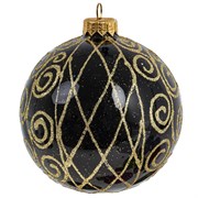 Украшение новогоднее Шар "Венецианская сетка ", L10 W10 H11см