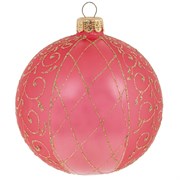 Украшение новогоднее Шар "Венецианская сетка ", L10 W10 H11см