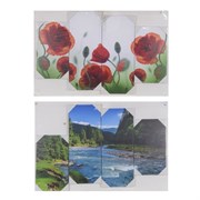 Панно модульное, L125 W3 H82 см, 5в.