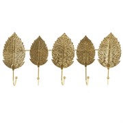 Вешалка на пять крючков "Листья", L41 W5 H19 см