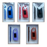 Набор (ручка, фонарик), 17х10 см, 2в.