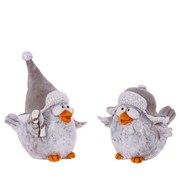 Фигурка декоративная "Птичка" L9 W9 H12 см, 2 в.